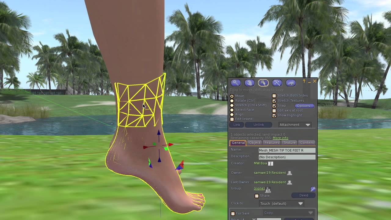 Meli Imako Mesh Feet Skin Changer Tutorial