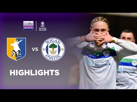 Mansfield Town 0-2 Wigan Athletic | FA Cup 24/25 Match Highlights