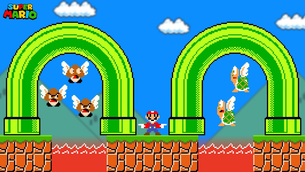 When Mario Can BEND Anything in Super Mario Bros.