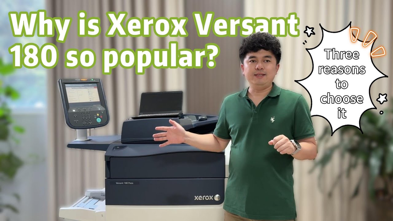 Xerox versant180 - the best copier for individual customers! - YouTube