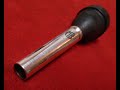 レアな木製のトランペットマウスピース！モーリスベンダーファ：河村貴之さん試奏動画