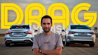 Drag Yarışı: Mercedes A200 TCE vs Skoda Superb TSI w/LateRunners