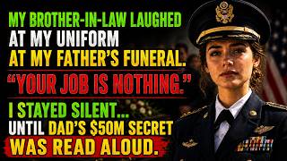 My Brother-in-Law Mocked My Army Job at Dad’s Funeral — Then His $50M Contract Got Exposed