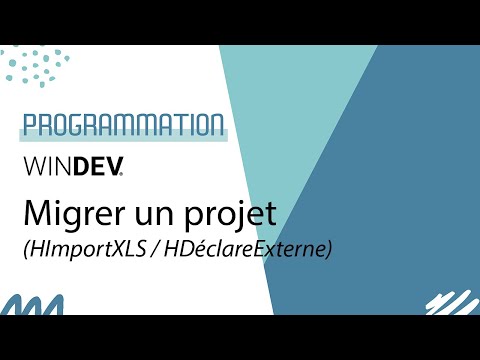 WINDEV-WEBDEV : Migrer un projet avec modification de base de données.