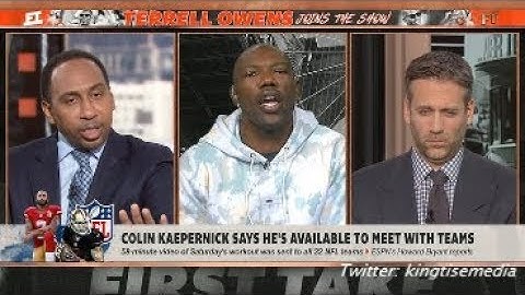 Terrell Owens Tells Stephen A. Smith Max Kellerman Is BLACKER Than Him On ESPN First Take