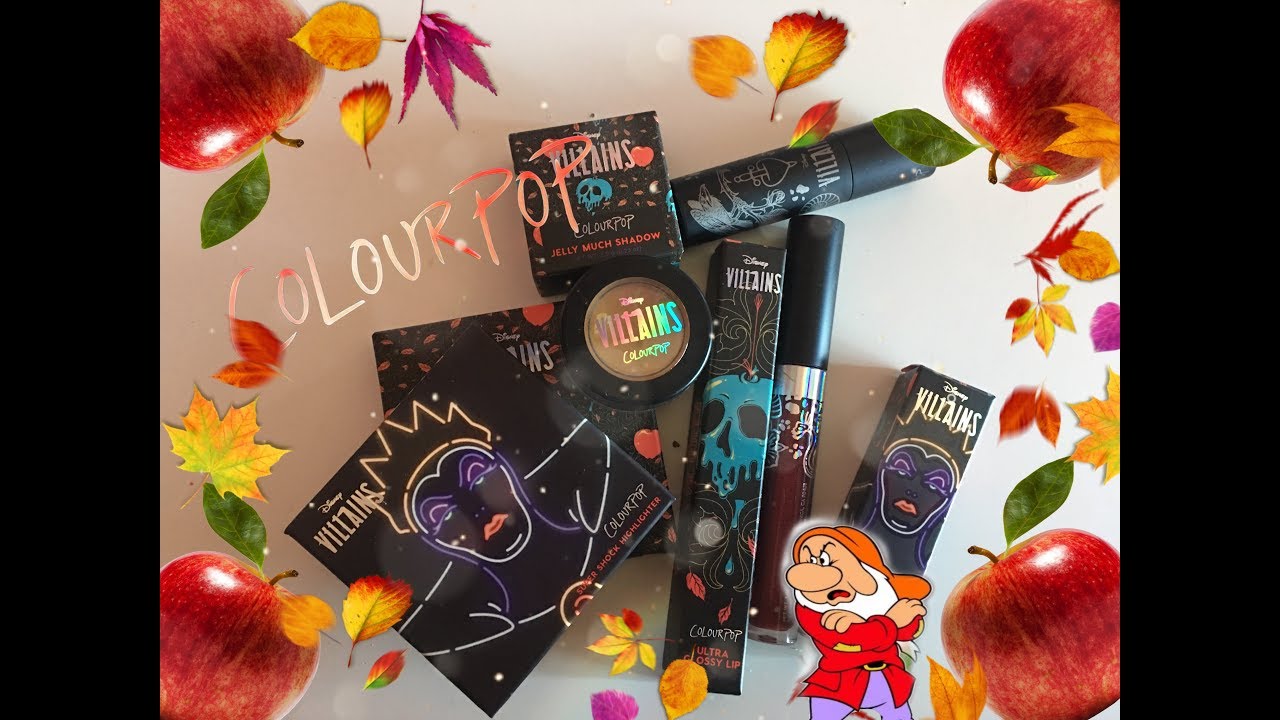 COLOURPOP Disney Villains Evil Queen Review and Tutorial