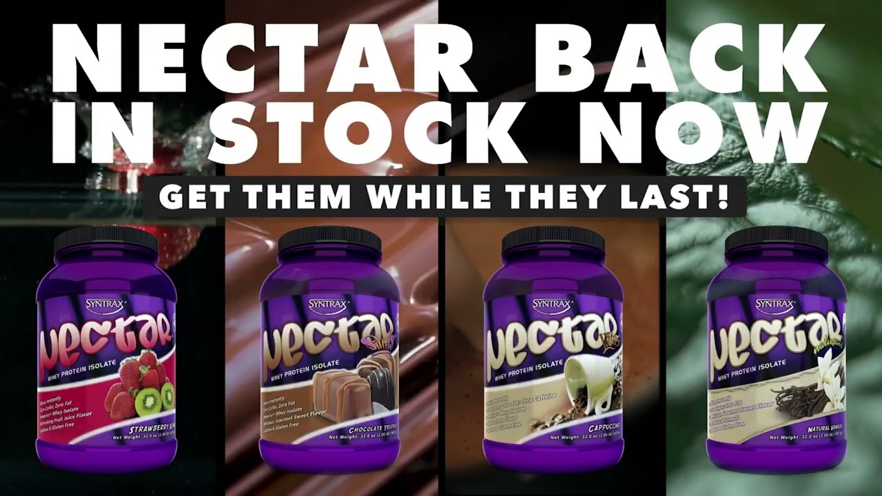 It's gonna go fast! - NECTAR IS BACK IN STOCK