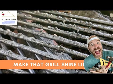 🍒 Make That Grill SHINE LIKE NEW➔ Easy & Quick Way to Clean Your Gas Grill - AVOID GREASE FIRES!