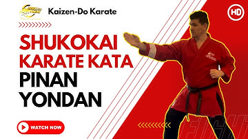Shukokai Karate Kata - Pinan Yodan