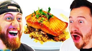 Who Can Cook The Best Salmon?! *TEAM ALBOE FOOD COOK OFF CHALLENGE*