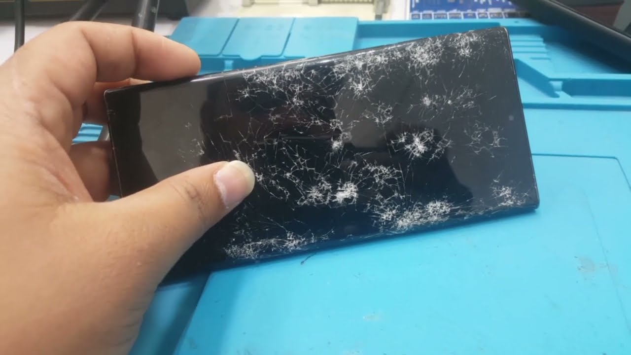 how to restoration mobile 📱⌚️samsung note20ultra fullscreen broken repairiphone only 5minute