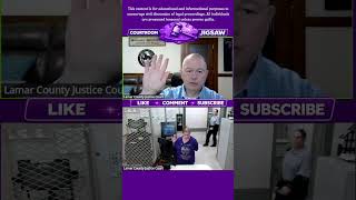 First Appearance Hearing (Jail Video) | Lamar County TX (Walter, 02/17/26)