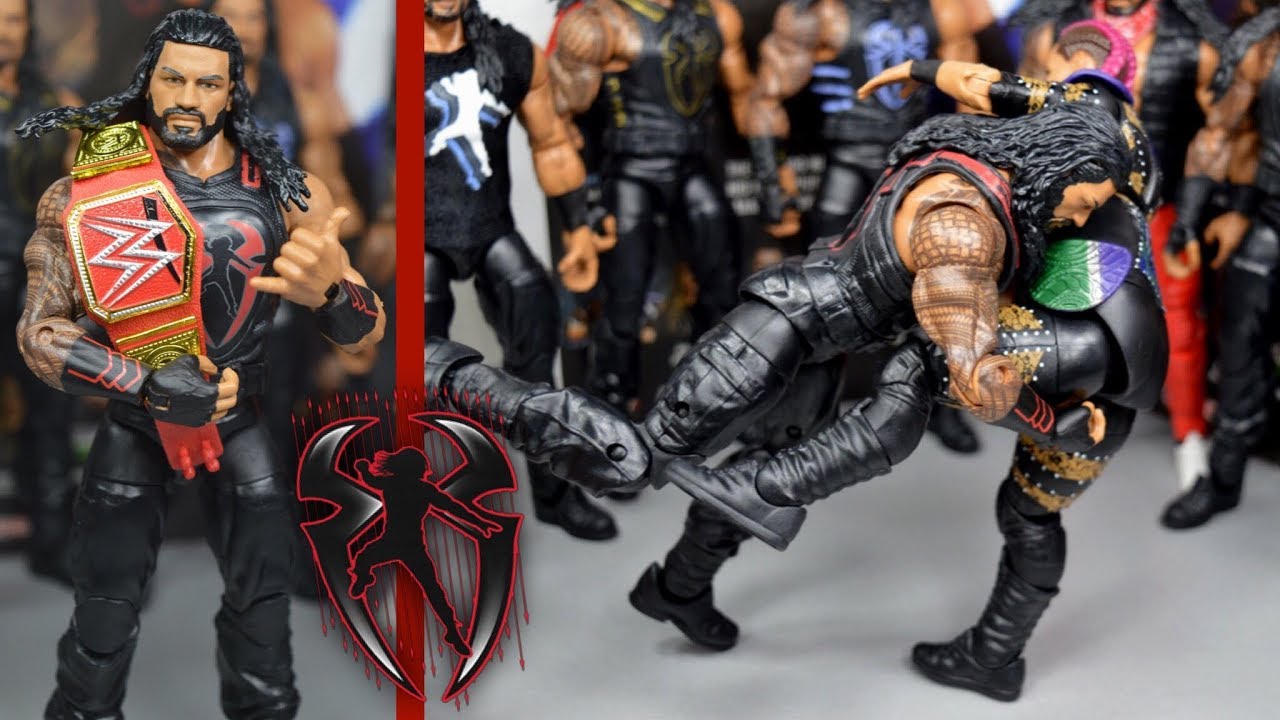 Elite 65 Roman Reigns Nia Jax Figure Review Youtube