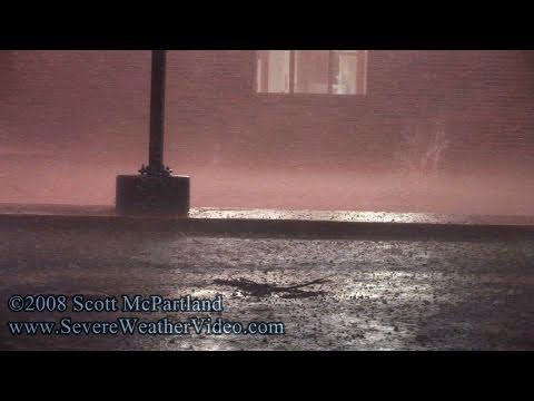 Intense Hail Storm- Kearney, NE June 4th, 2008 [HD]