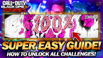 Hoe je ELKE UITDAGING in Black Ops 6 Zombies voltooit! - 100% Calling Card-gids