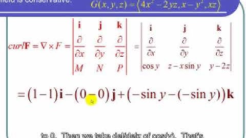 Determining if a Vector Field is Conservative