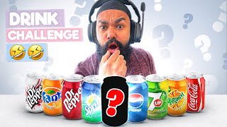 GUESS THE SOFT DRINK CHALLENGE