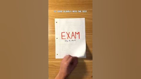 How to Finish Your Exams Faster