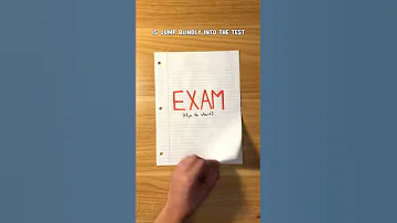 How to Finish Your Exams Faster