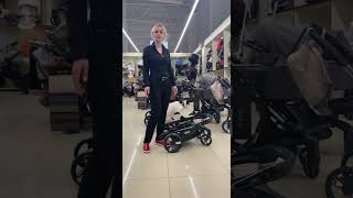 Детская коляска Ibebe I-stop🔝Первая коляска с автоматической системой торможения