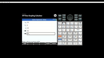 HP Prime Solver Tutorial #2