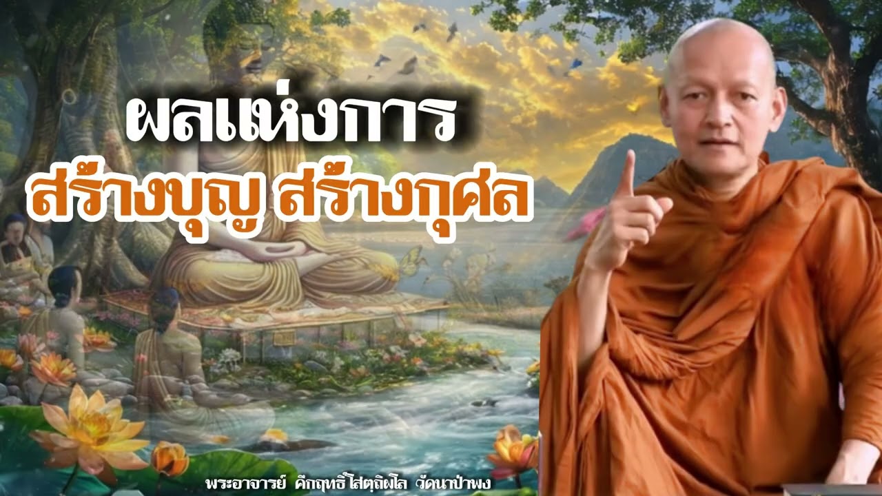 ผลแห่งการสร้างบุญสร้างกุศลนำสุขมาให้