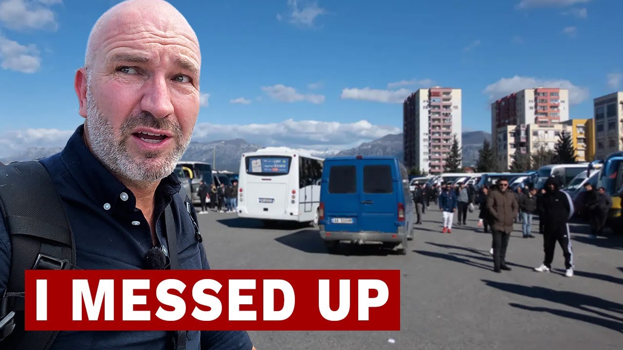 I Caught the BUS in ALBANIA  - Big Mistake! 😳