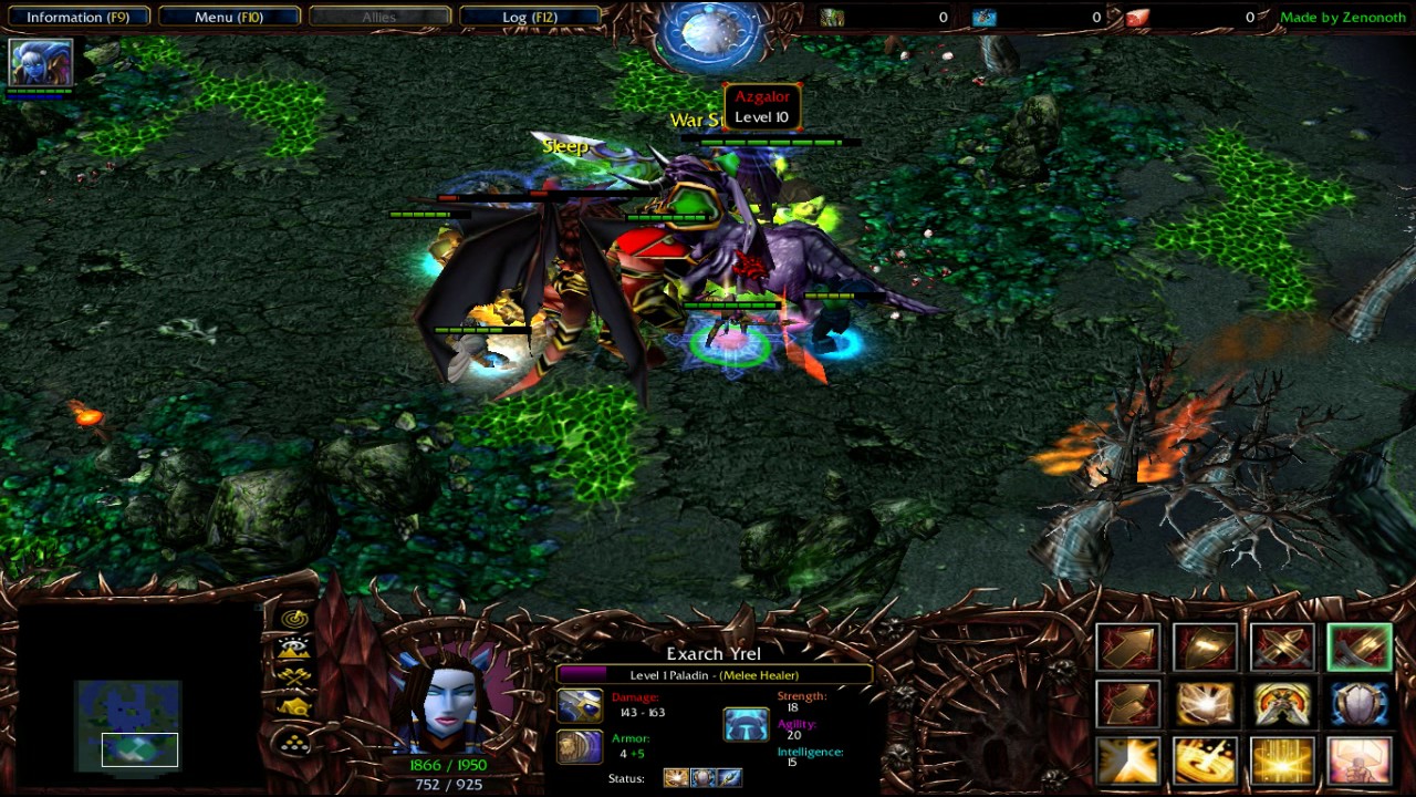 Warcraft 3: HFC#5 The Black Gate : Exarch Yrel