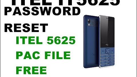 Itel It5625 Pac file password reset Itel 5625 flashing