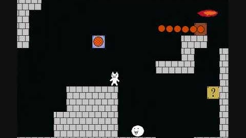 Syobon Action!  Super Mario Brothers version of... A CAT?!  Part 4 (final)