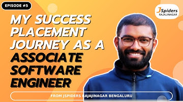 PLACEMENT STORY REVIEW BY STUDENT AS A ASSOCIATE SOFTWARE DEVELOPER | JSPIDERS RAJAJINAGAR