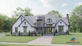 MODERN FARMHOUSE PLAN 9401 00107 YouTube
