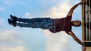 تعلم الهيومن فلاج بسرعة 💪🏻 HUMAN FLAG TRICKS