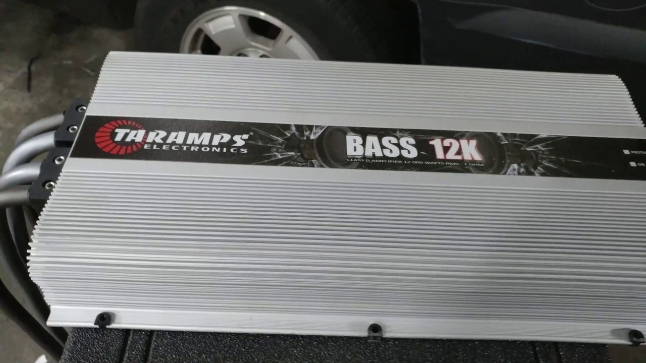 Taramps Bass 12K close up review. - YouTube