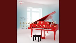 The Way We Were (In the Style of Barry Manilow) (Karaoke Version)