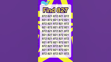 Check observation skill 200: only 7% people can find the number in 5 sec #shorts #spotthedifference