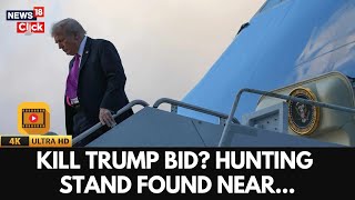 Secret Service Finds Suspicious Hunting Stand Targeting Trump’s Air Force One Landing | 4K | N18G