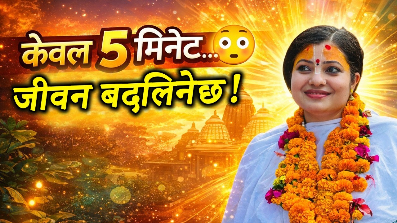 केवल ५ मिनेट… 😳 जीवन बदलिनेछ! तिमी पहिले जस्तो रहने छैनौ #राधिका #radhikadaasiji