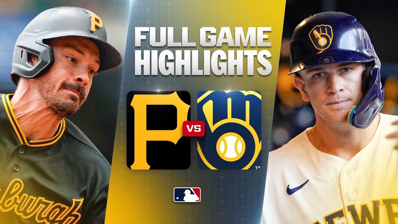 [MLB] 밀워키 브루어스 vs 피츠버그 파이리츠 경기 하이라이트
