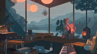 1 Hours Rainy Cabin Lofi | Deep Focus Beats for Creative Minds 🌲🌧️