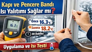 Eviniz Isınmıyorsa Eğer Bu Yöntemi Deneyin İzalasyon Bandı Uygulaması