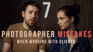 7 TIPS for PHOTOGRAPHERS when working with clients...