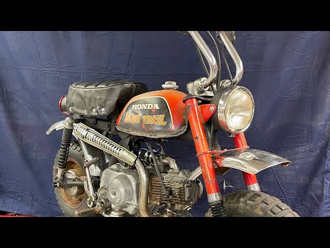 Honda Z50 - video #4 Its done! - YouTube