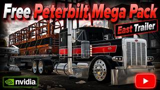 *Free Peterbilt 379*Cummins ISM* Lifts Hauled Santa Fe to Socorro*JBX2/TAA* ATS 4K 1.59