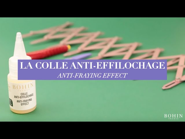 Colle anti effilochage pour tissu - Transparente