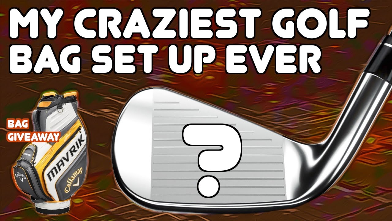 IS THIS MY CRAZIEST GOLF BAG SET UP EVER CUSTOM FIT at CALLAWAY GOLF