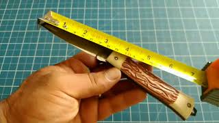 Canivete Cimo Carbono Cabo Acetato - 553 Carb