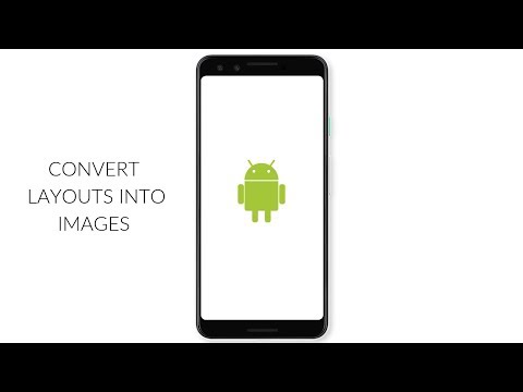 How To Convert Layouts Into Images In Android