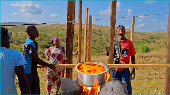 Dream Come True ! We Finally🏡 Built Our Dream Outdoor Kitchen & Cooked Traditional Village Food 