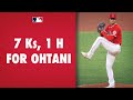 More Ks for Ohtani! Shohei Ohtani continues to dominate at plate and mound with 7 Ks in 5 innings